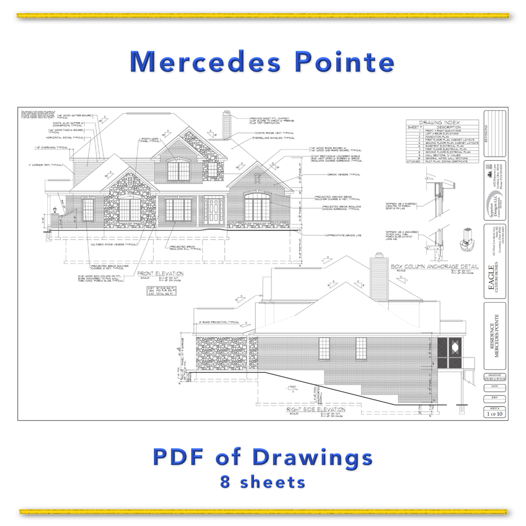 Mercedes Pointe Drawings