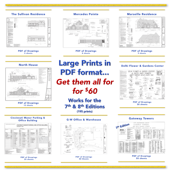 BUNDLE... Drawings for Print Reading for Construction, 7th or 8th Edit ...